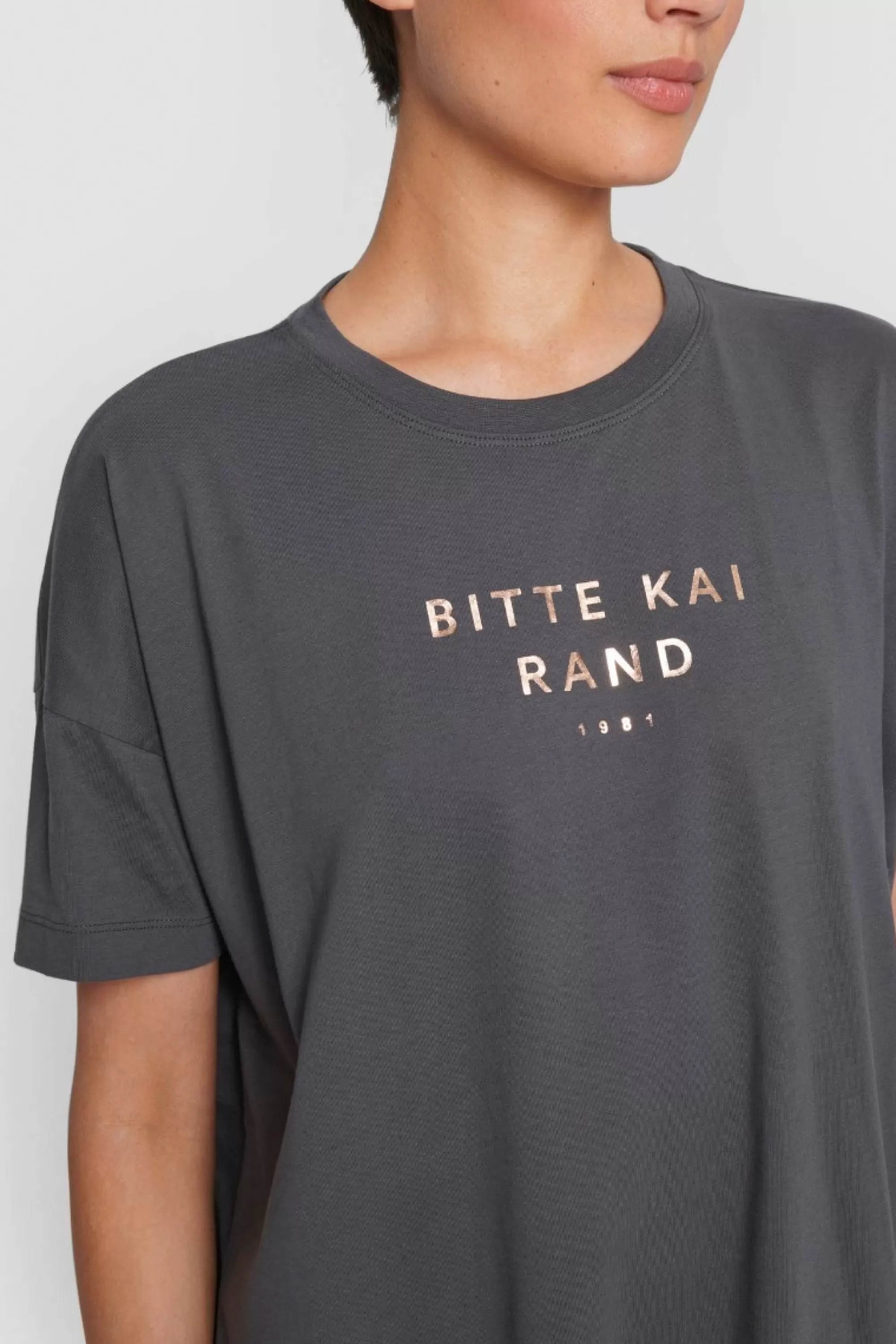 BITTE KAI RAND Foil Logo Kjole<Kvinde Kjoler